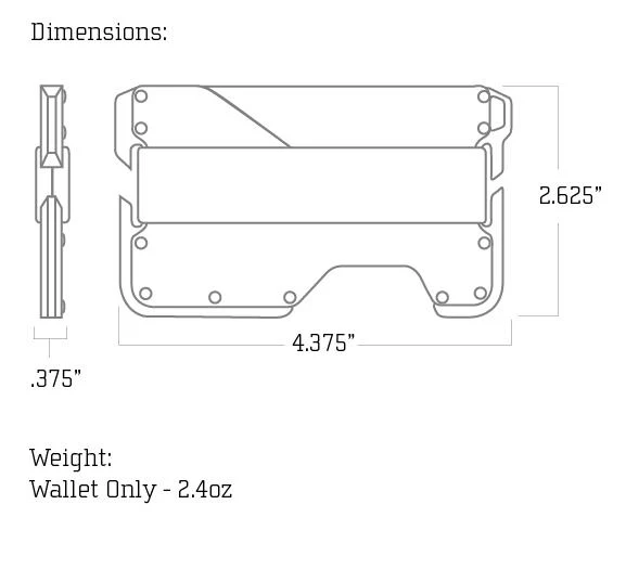 D01 Dapper™ Wallet - Special Edition - Batwing Grey - Image 11