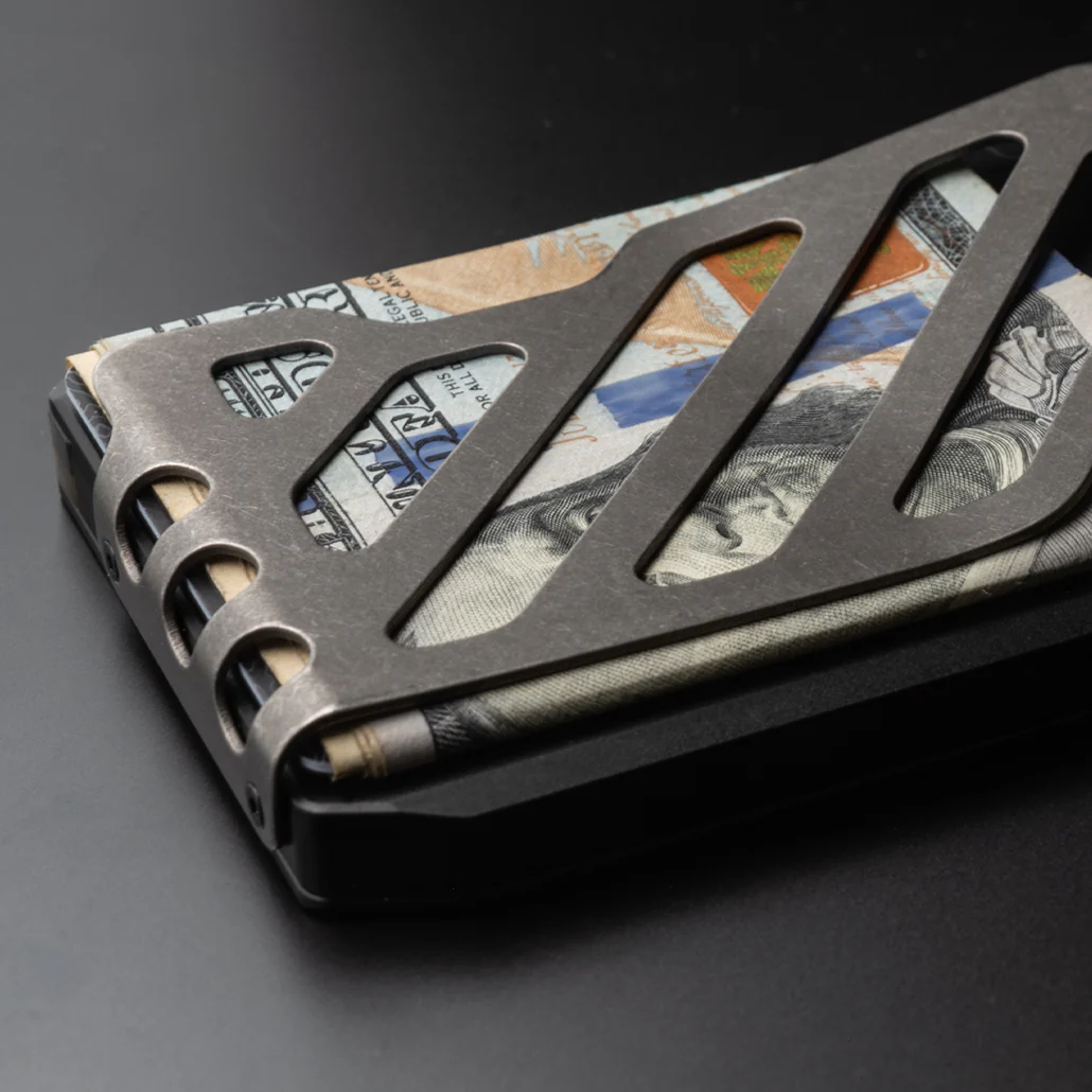 SK1 Slide Kick Wallet with Titanium Money Clip - Image 22