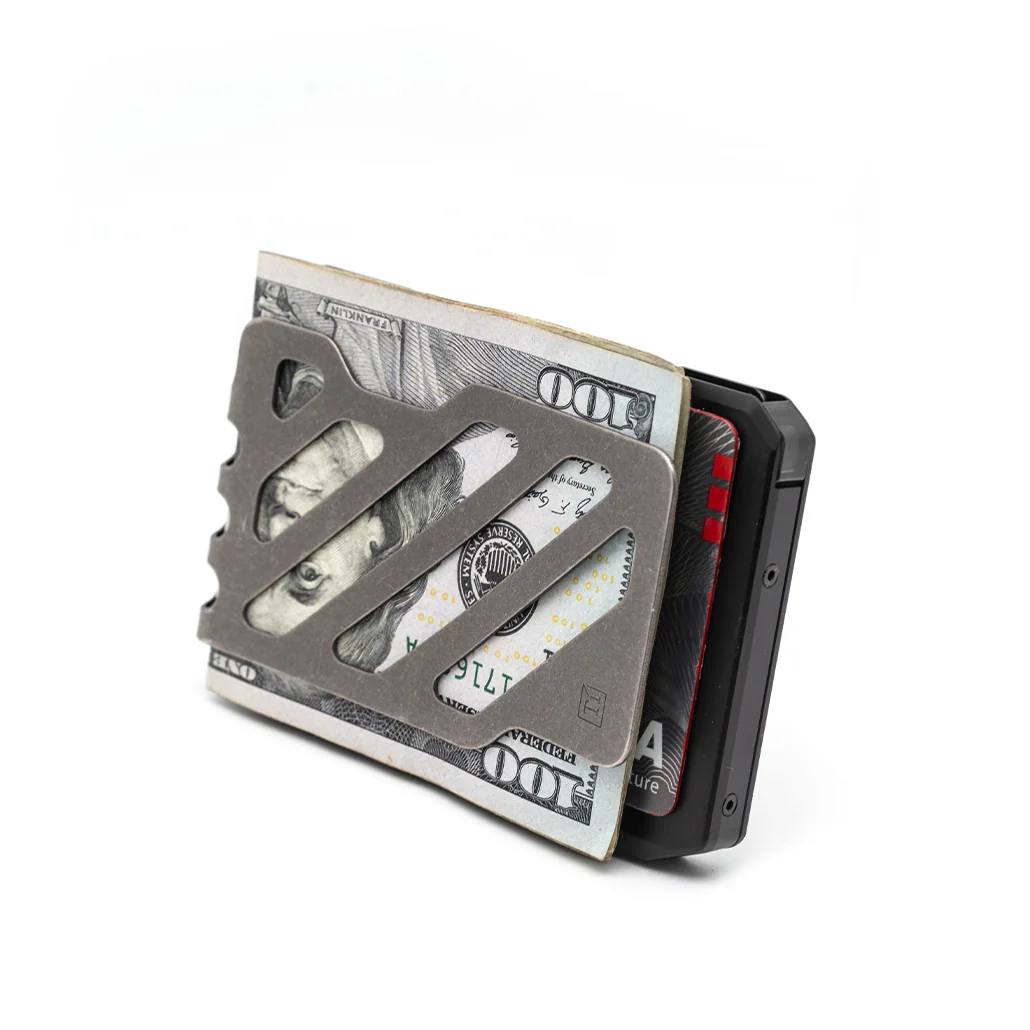 SK1 Slide Kick Wallet with Titanium Money Clip - Image 7